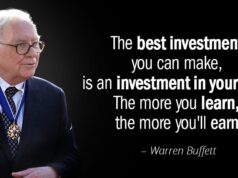 আপনার সবচেয়ে বড় বিনিয়োগ হলো নিজের শিক্ষায় বিনিয়োগ